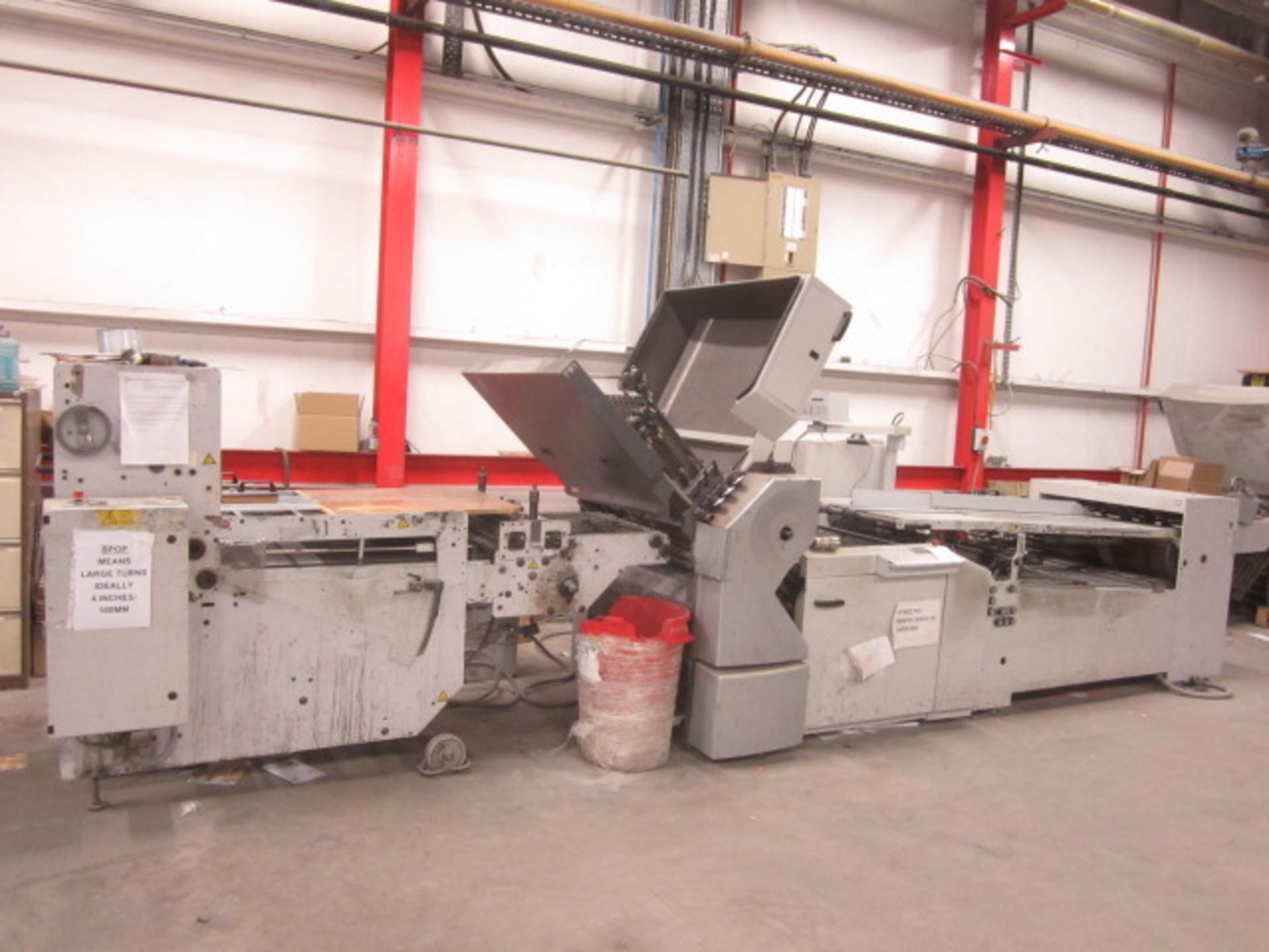 Heidelberg TH-82 Stahlfolder in line straight six folder, sno FH.FAWO-01226 (2009) with SBP-46