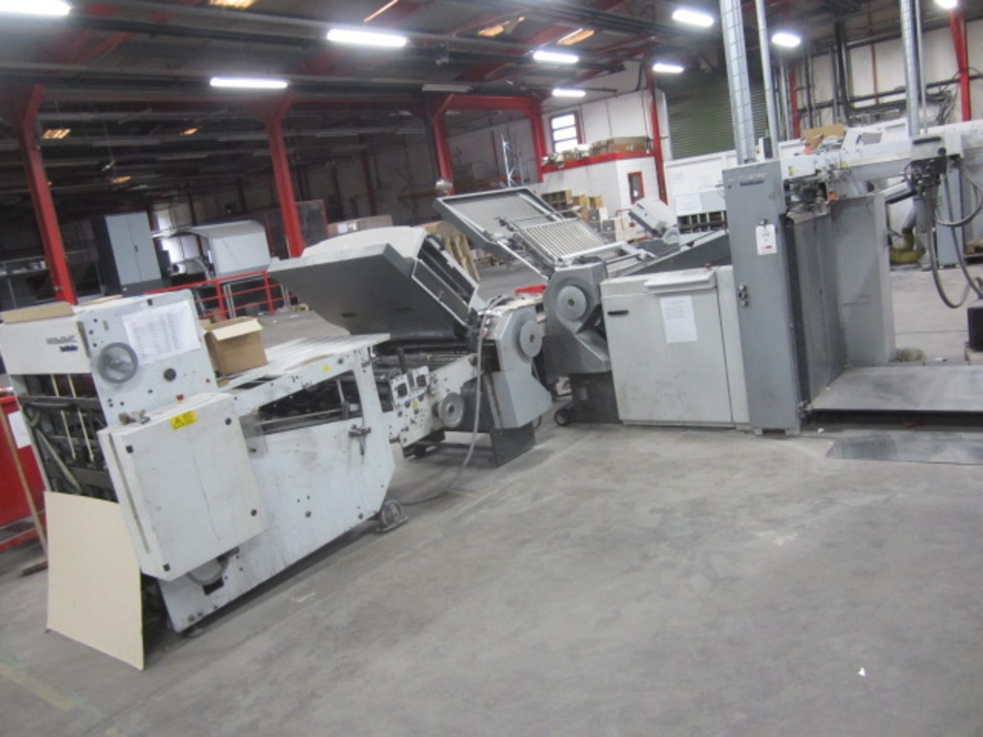 Heidelberg Stahlfolder PFH-82 combi folder, sno FH.HCCO-OO478 (2006) with 2.BUH-66 flat pile feeder,