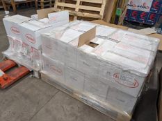 Two pallets of Henkel glue for hot melt, approx 25 boxes, 8 x 2.5kg per box