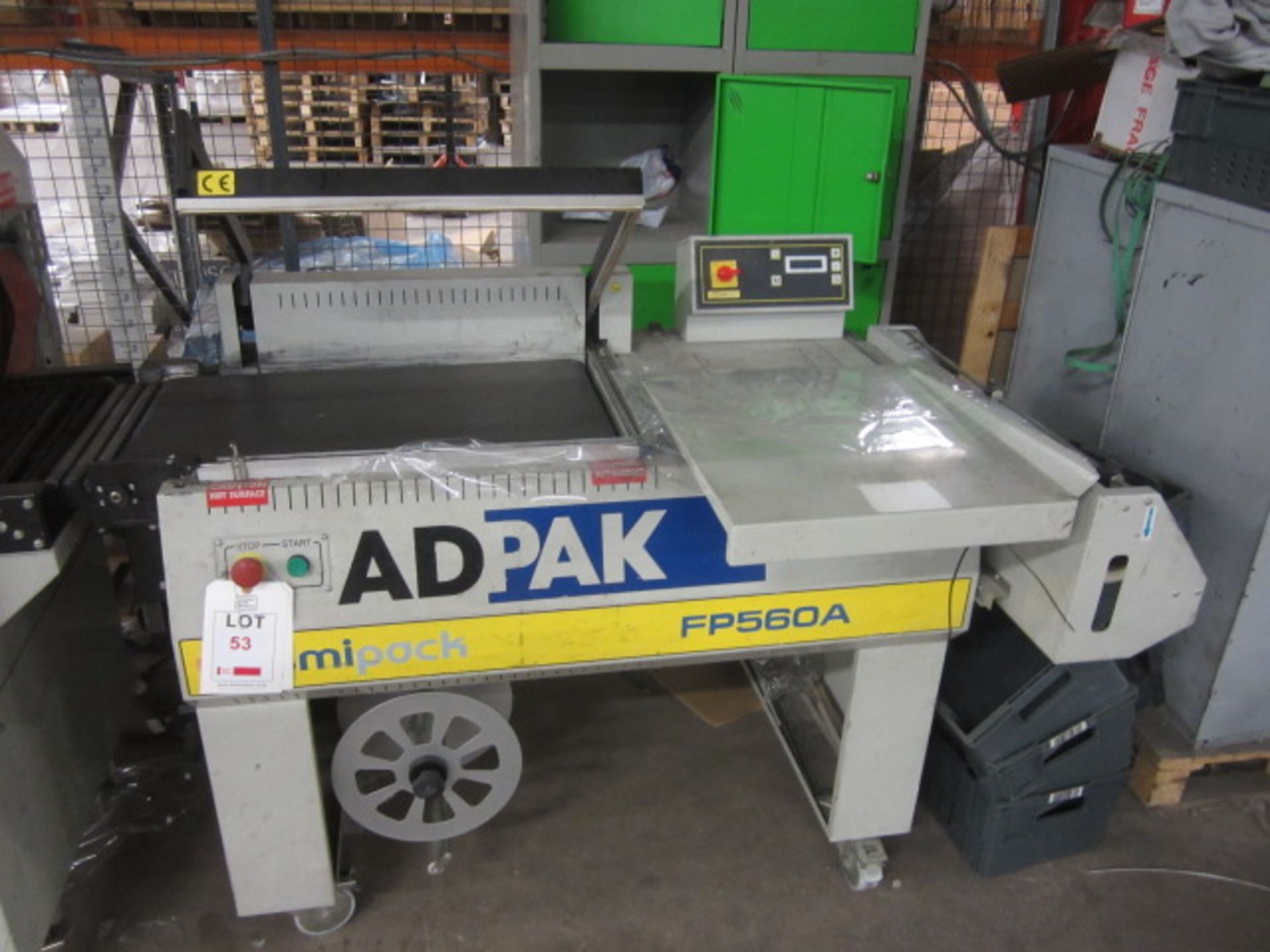 Adpack Smipack FP560A semi auto L sealer, serial no. 34734 (2010)