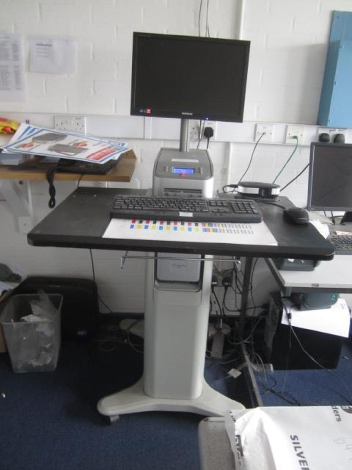 Heidelberg Linoprint Pro C9015 digital printing press with graphic arts 4, serial no. V9932695001 - Image 7 of 10