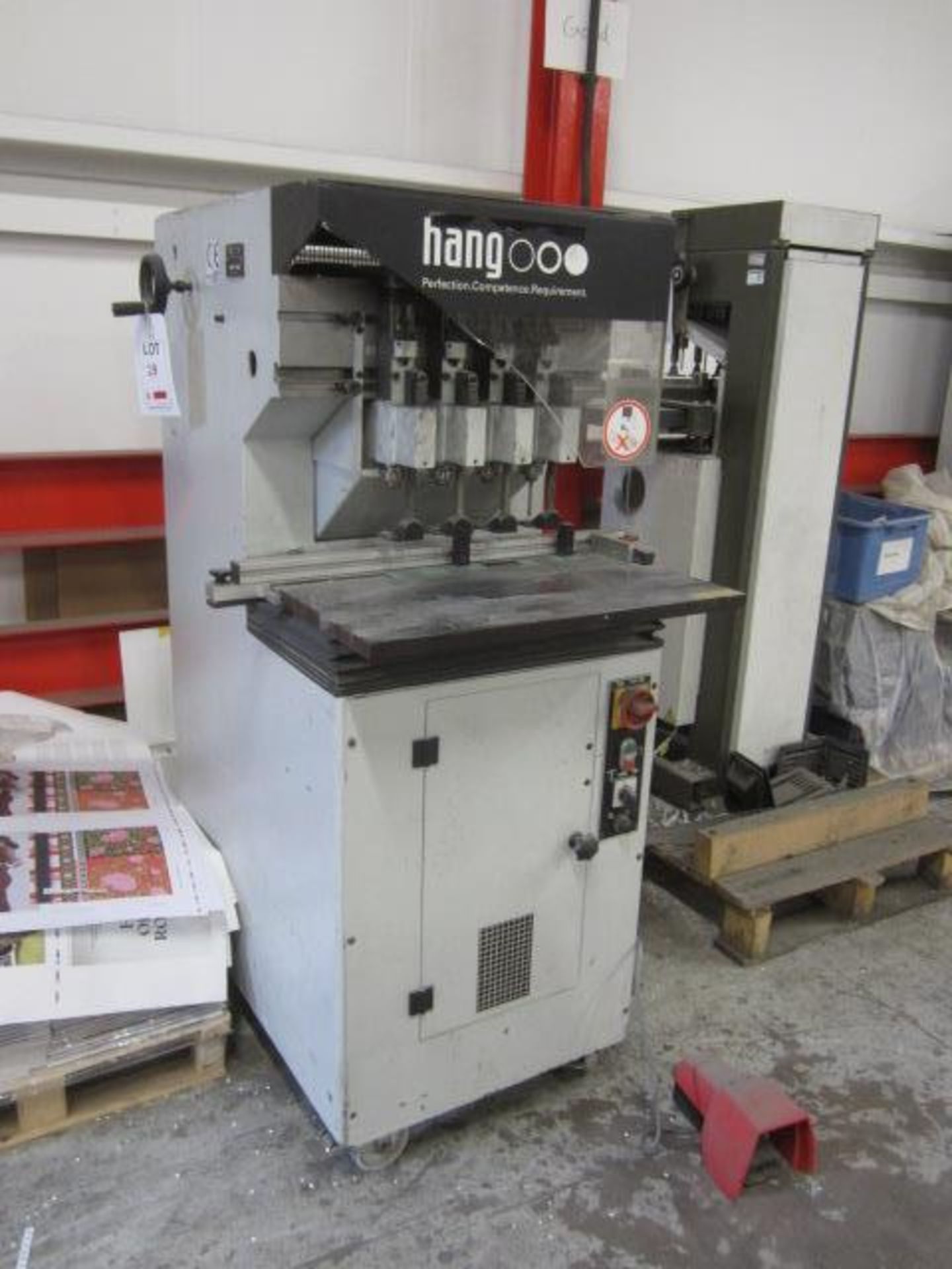 Hang 114.00 4 head paper drill, serial no. 103464