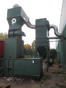 Paramount waste & dust extraction system and compactor to include: - Paramount motorised