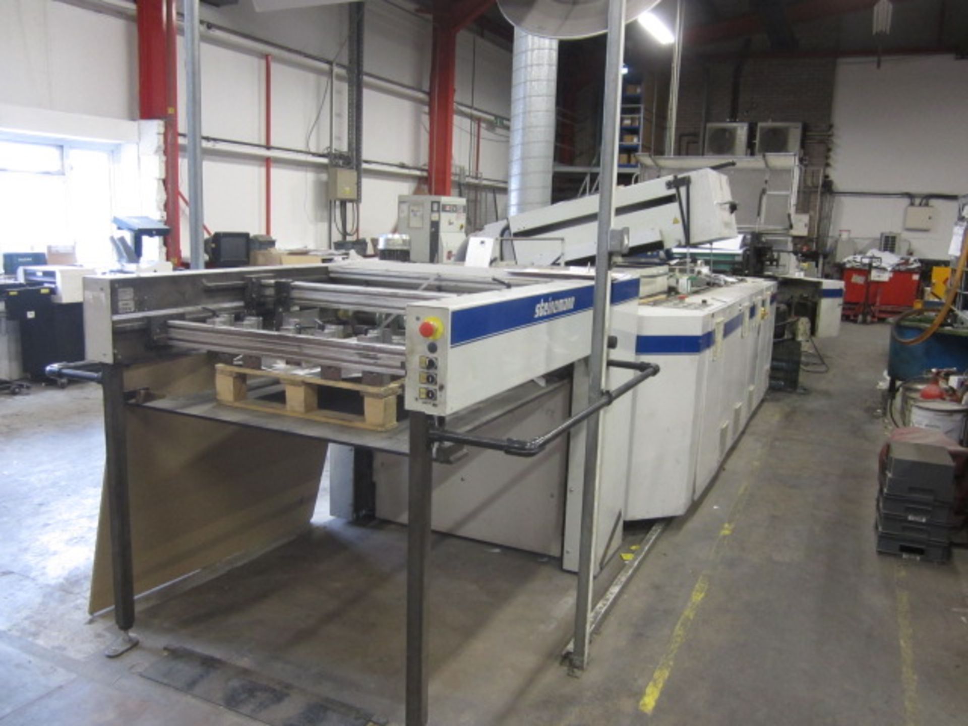 Steinman Colibri-74 coating machine, sno 305.152 (2006), Belt width 750mm, Touch screen control - Bild 6 aus 12