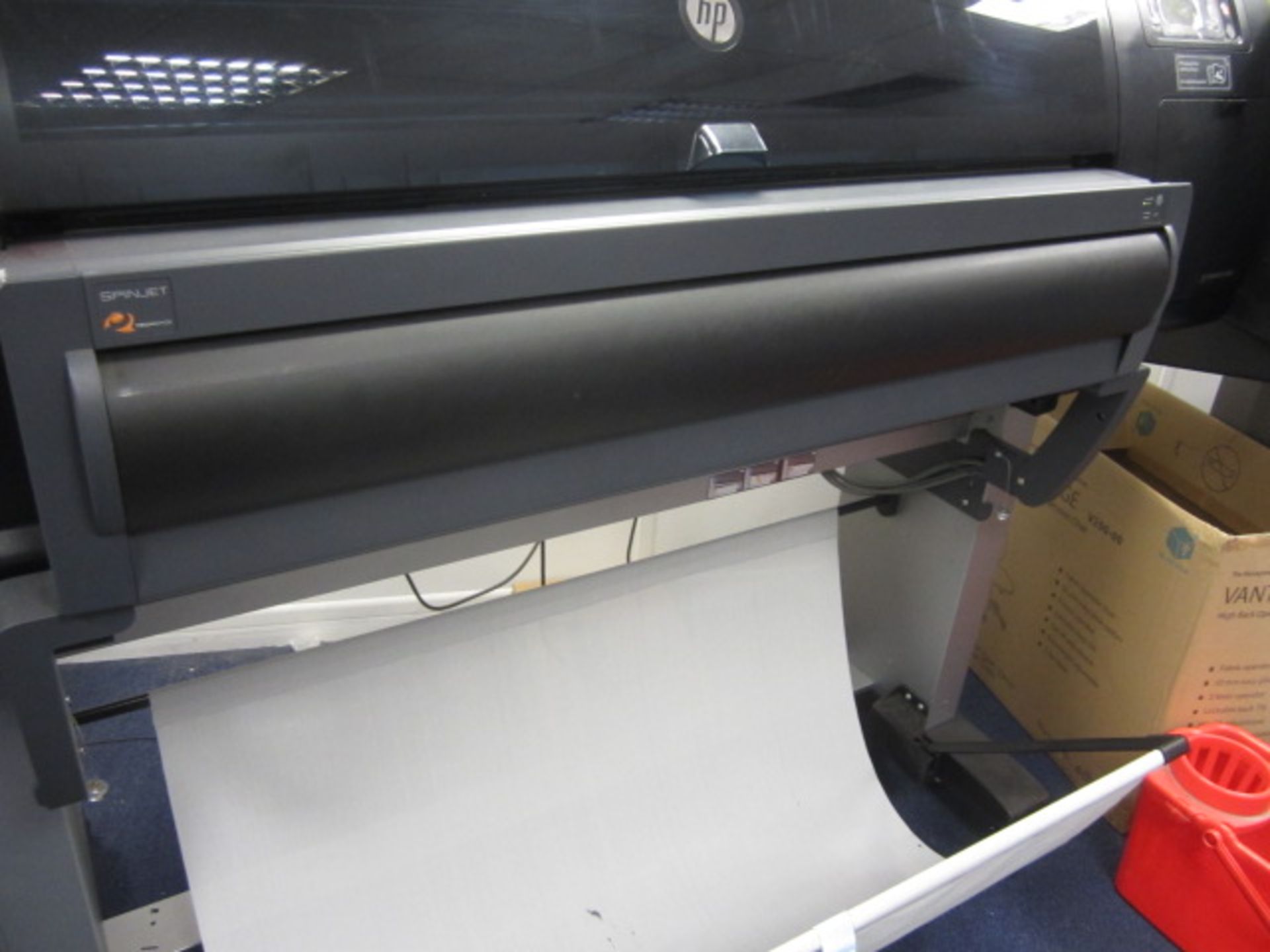 HP Designjet 26200, 8 colour photo printer, serial no. MY838J9018 (2018), with Spinjet Techsidge - Image 6 of 7