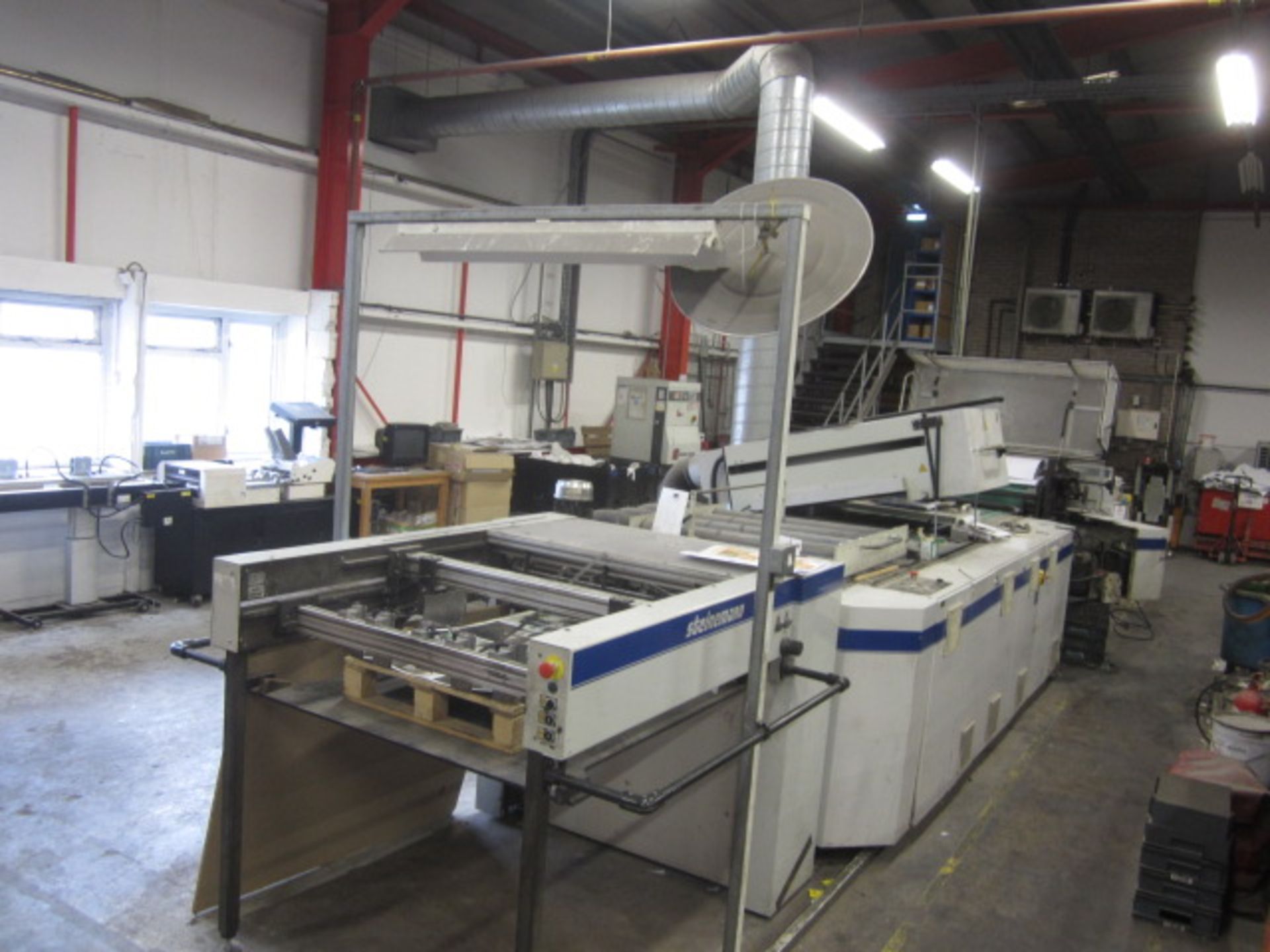 Steinman Colibri-74 coating machine, sno 305.152 (2006), Belt width 750mm, Touch screen control - Bild 9 aus 12