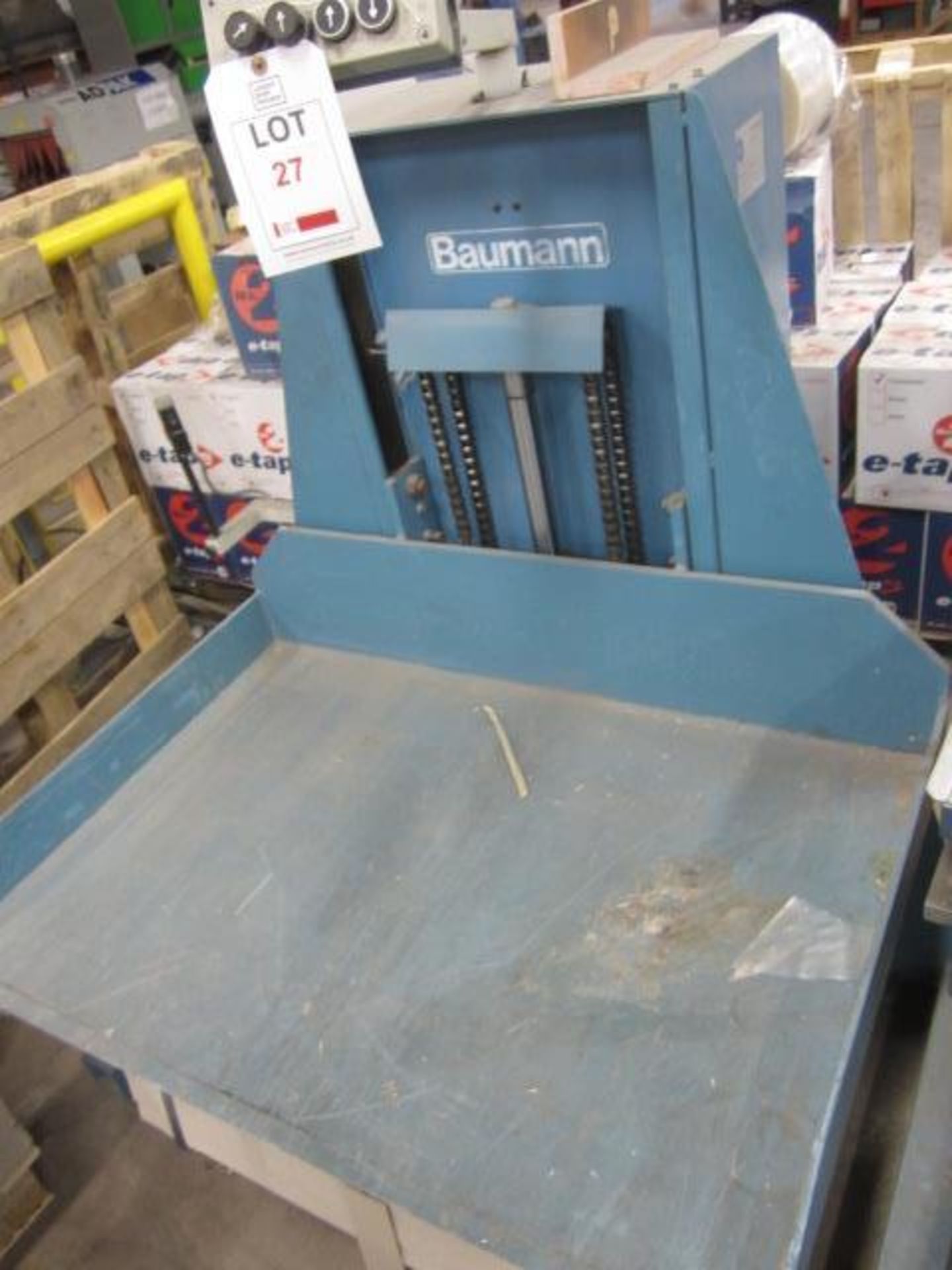 Baumen NUP650 stacker, serial no. 51.857 (Please note: A work Method Statement and Risk Assessment.. - Image 4 of 4