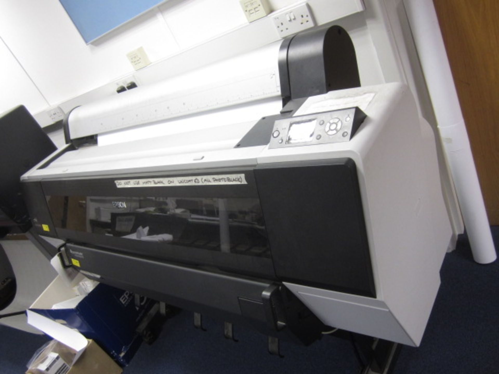 Epson Stylus Pro 9890 plotter spectroproofer, model K162A, serial no. N7JE006746 (2013) - Image 6 of 6