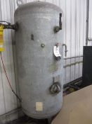 OKS Vertical air receiver, serial no. 532565 (2007), capacity 900 litres, 11 bar (Please note: A