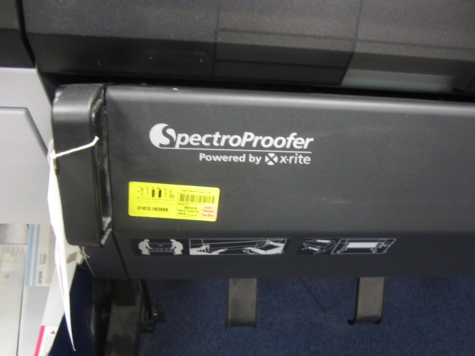 Epson Stylus Pro 9890 plotter spectroproofer, model K162A, serial no. N7JE006746 (2013) - Image 4 of 6