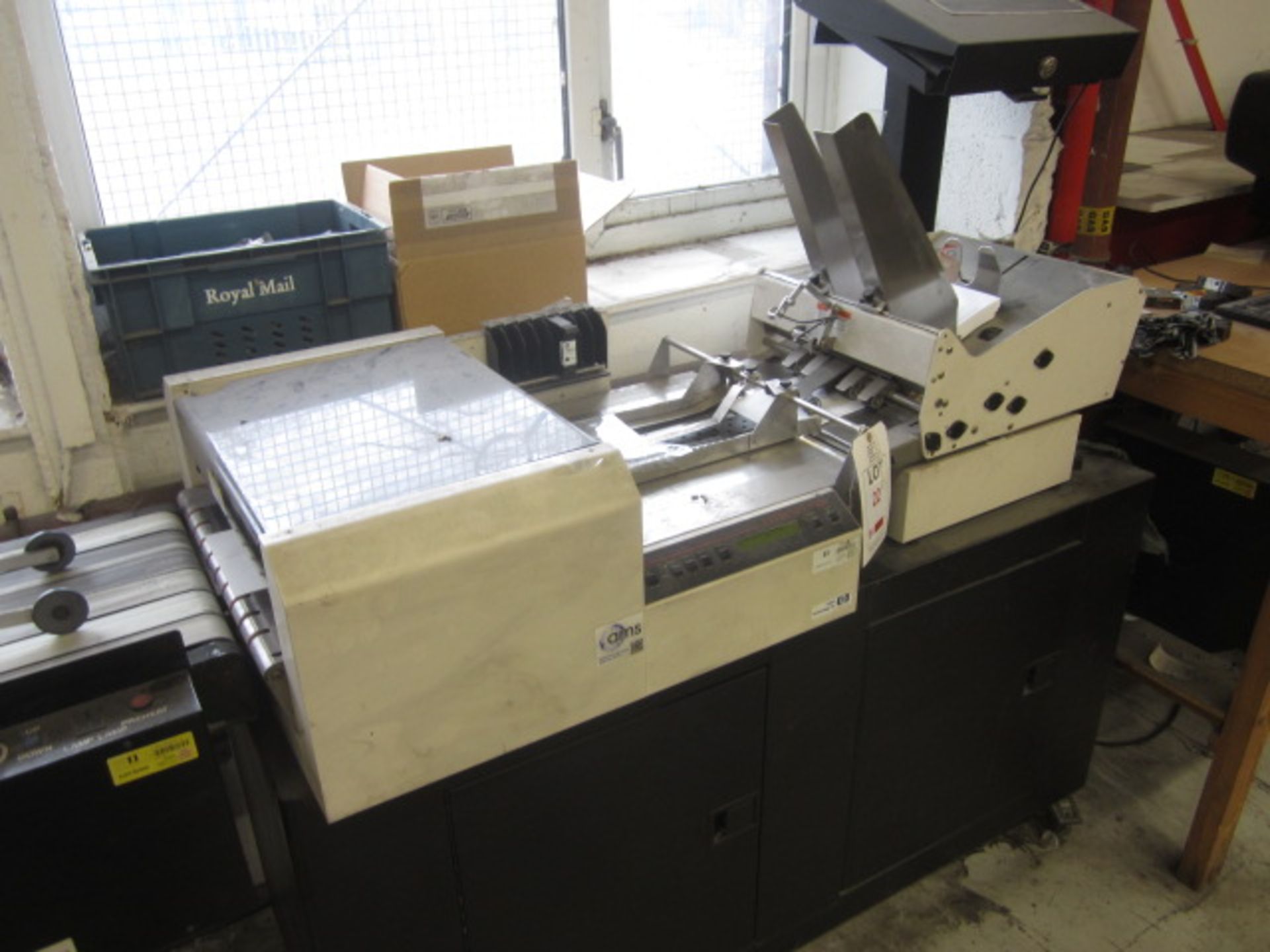 Astrojet 3800 envelope printer, serial no. DR26-064 (2012), with AMS MHDC 6000-2000, serial no. - Image 3 of 4