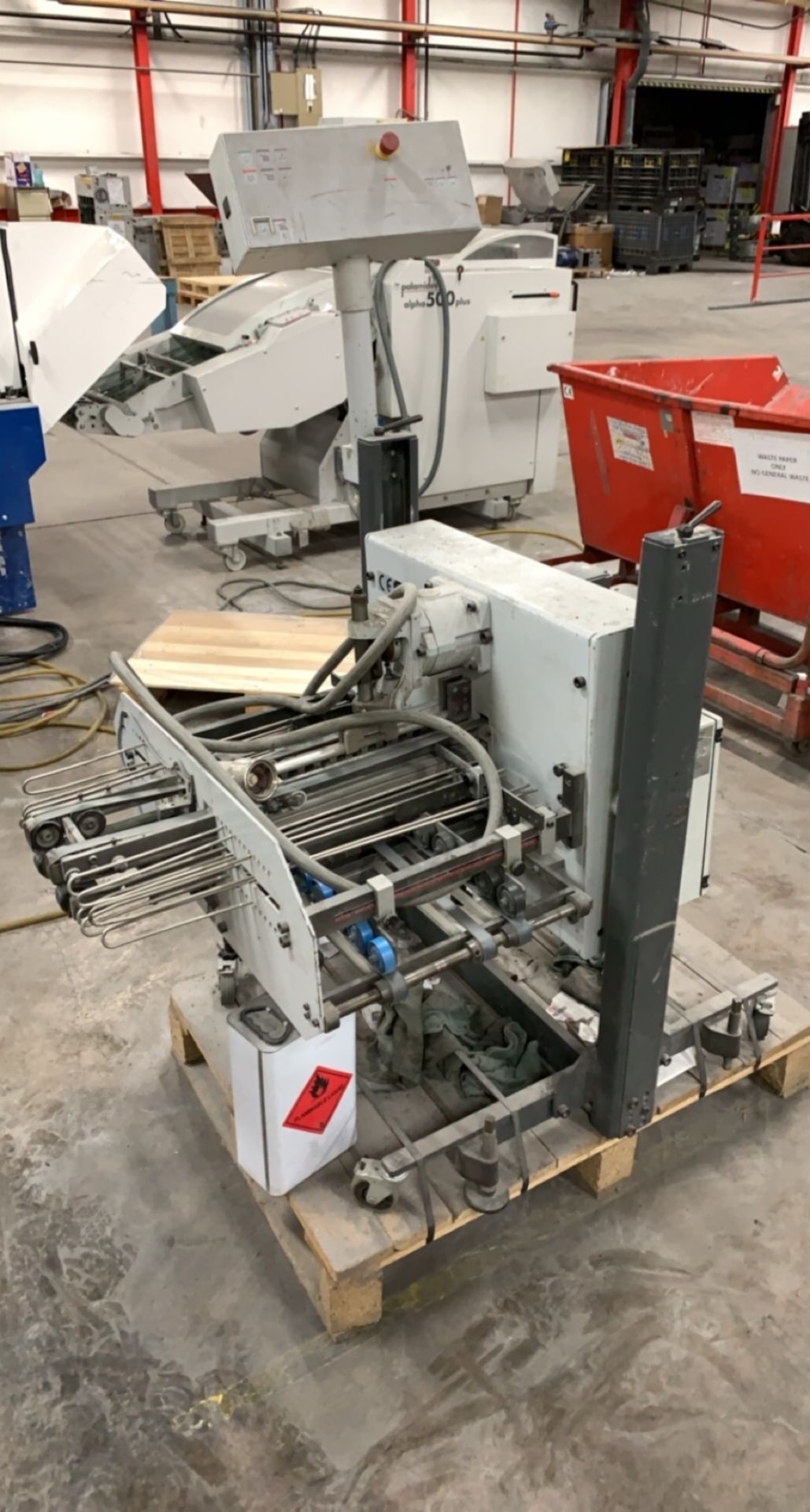 Heidelberg VFZ-52 four directional folding unit, sno FH.EDAO-00280, Product No 1224400808