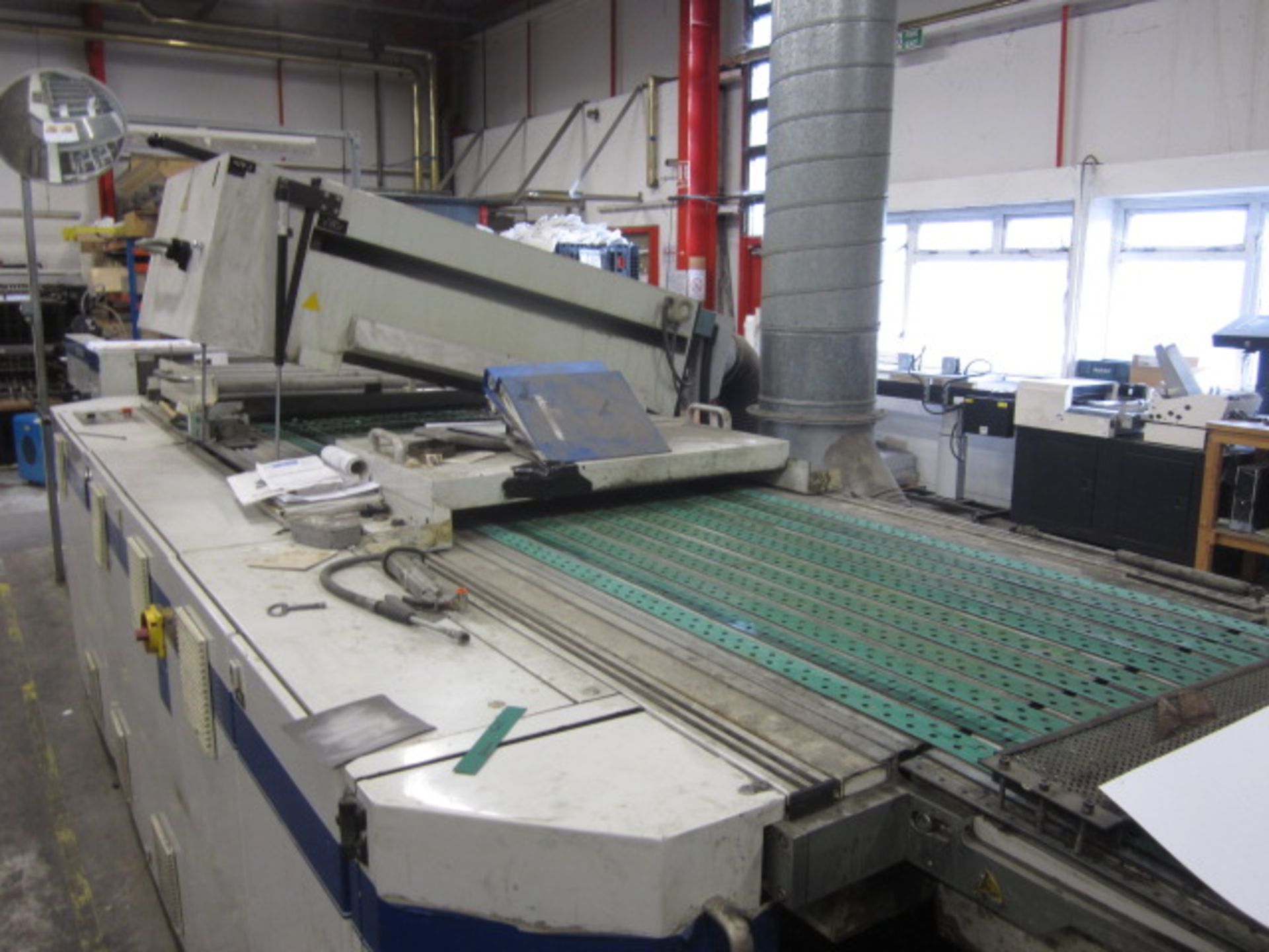 Steinman Colibri-74 coating machine, sno 305.152 (2006), Belt width 750mm, Touch screen control - Bild 4 aus 12