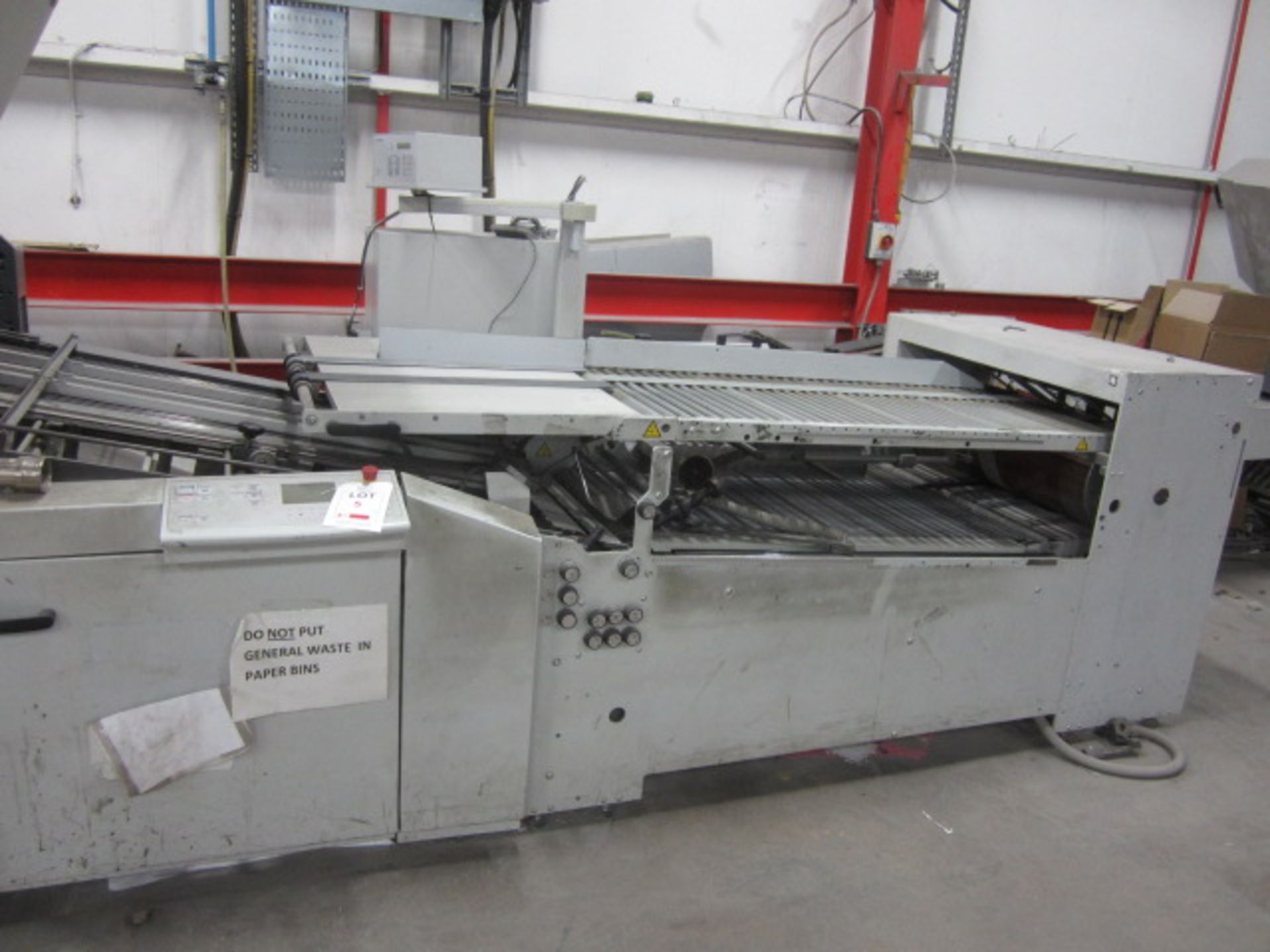 Heidelberg TH-82 Stahlfolder in line straight six folder, sno FH.FAWO-01226 (2009) with SBP-46 - Image 4 of 13