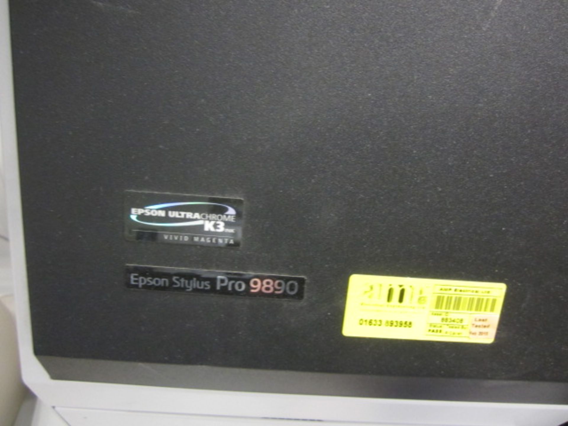 Epson Stylus Pro 9890 plotter spectroproofer, model K162A, serial no. N7JE006746 (2013) - Image 3 of 6