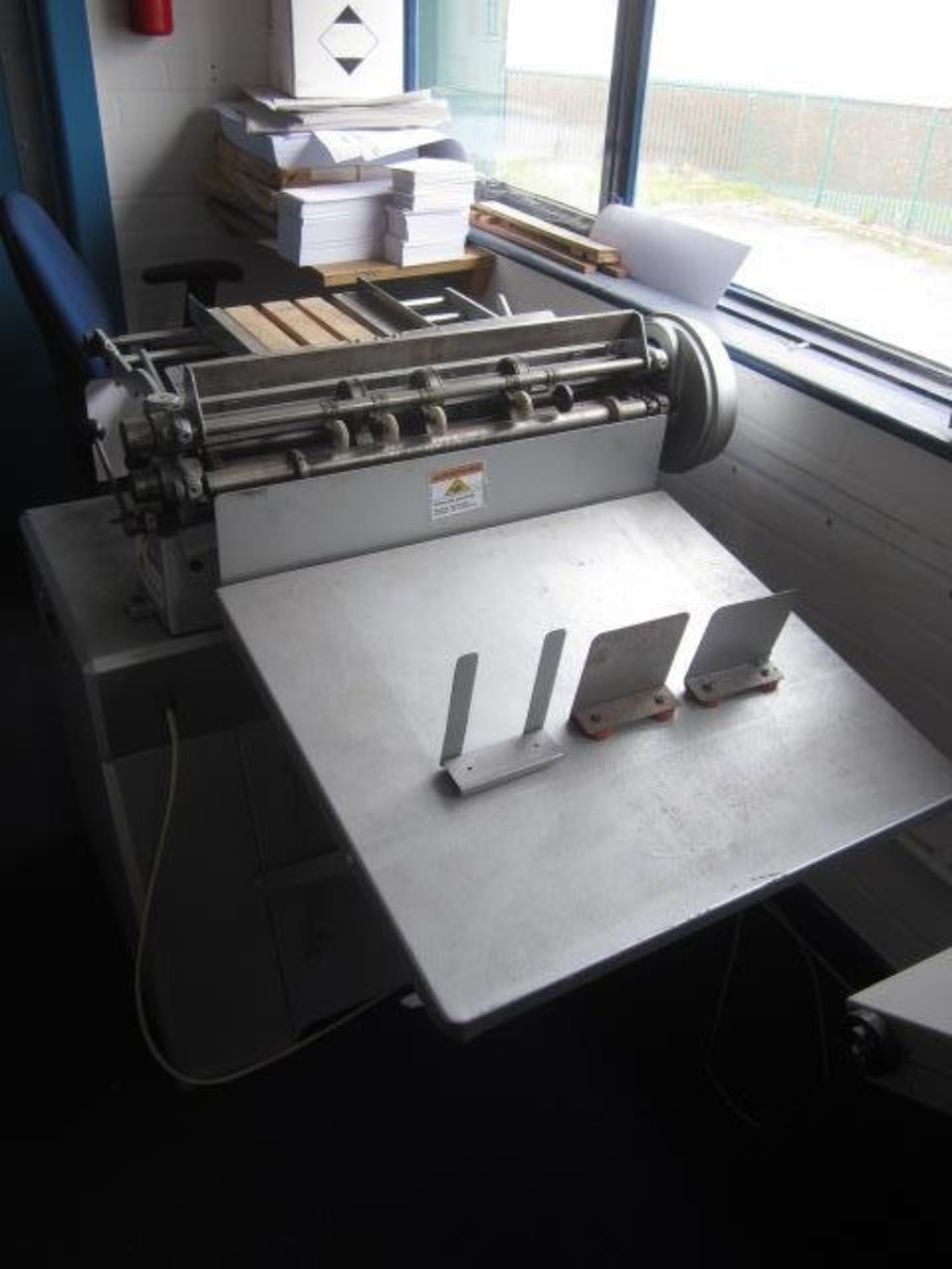 Rollem 761607 cutting and creasing machine, roll width 600mm, serial no. EP270/71 - Image 2 of 4