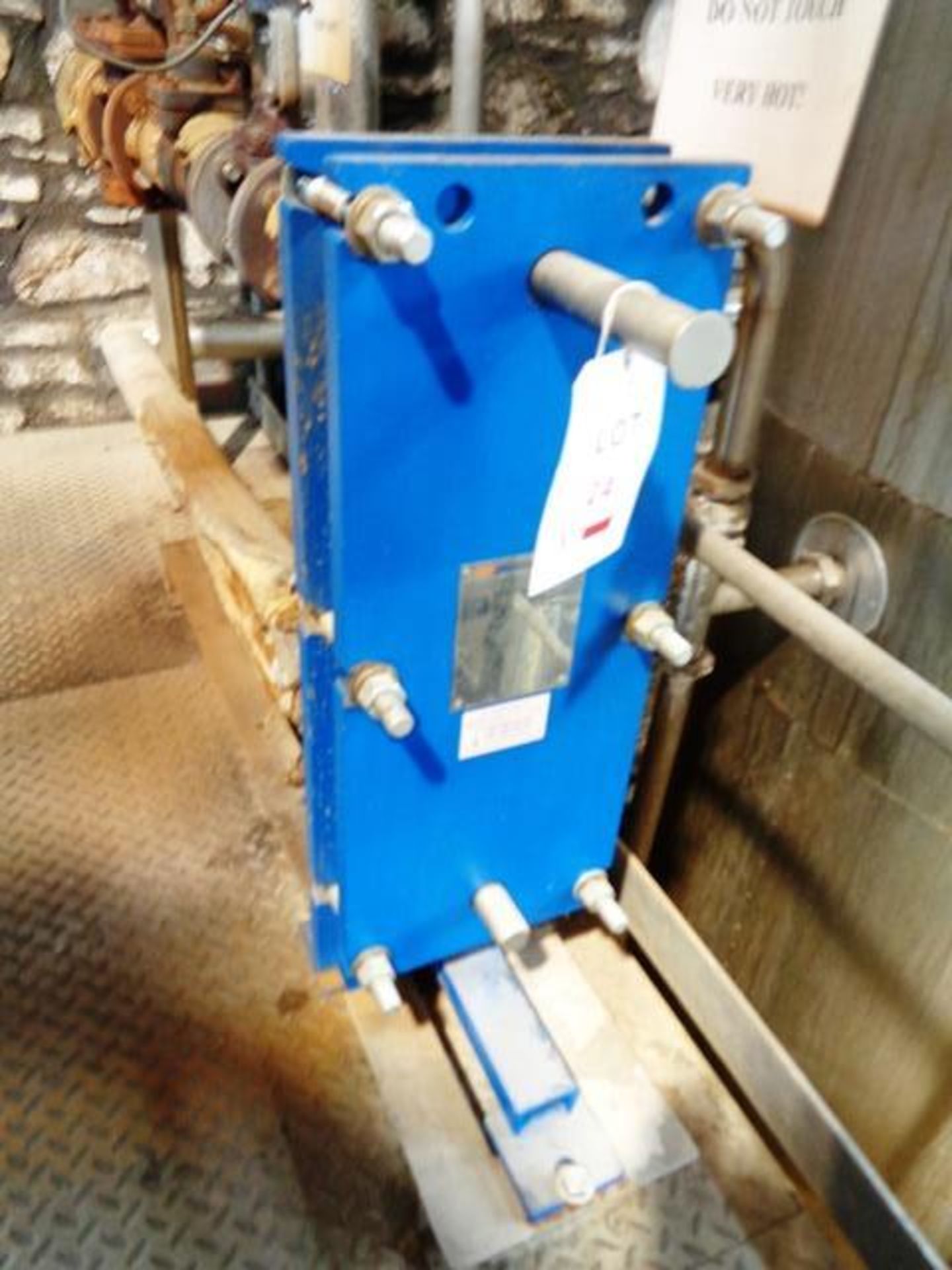 Arsopi-Thermal FH01-HJ-20 plate heat exchanger, serial no. 10217TH (2011), design temp 0/125, design