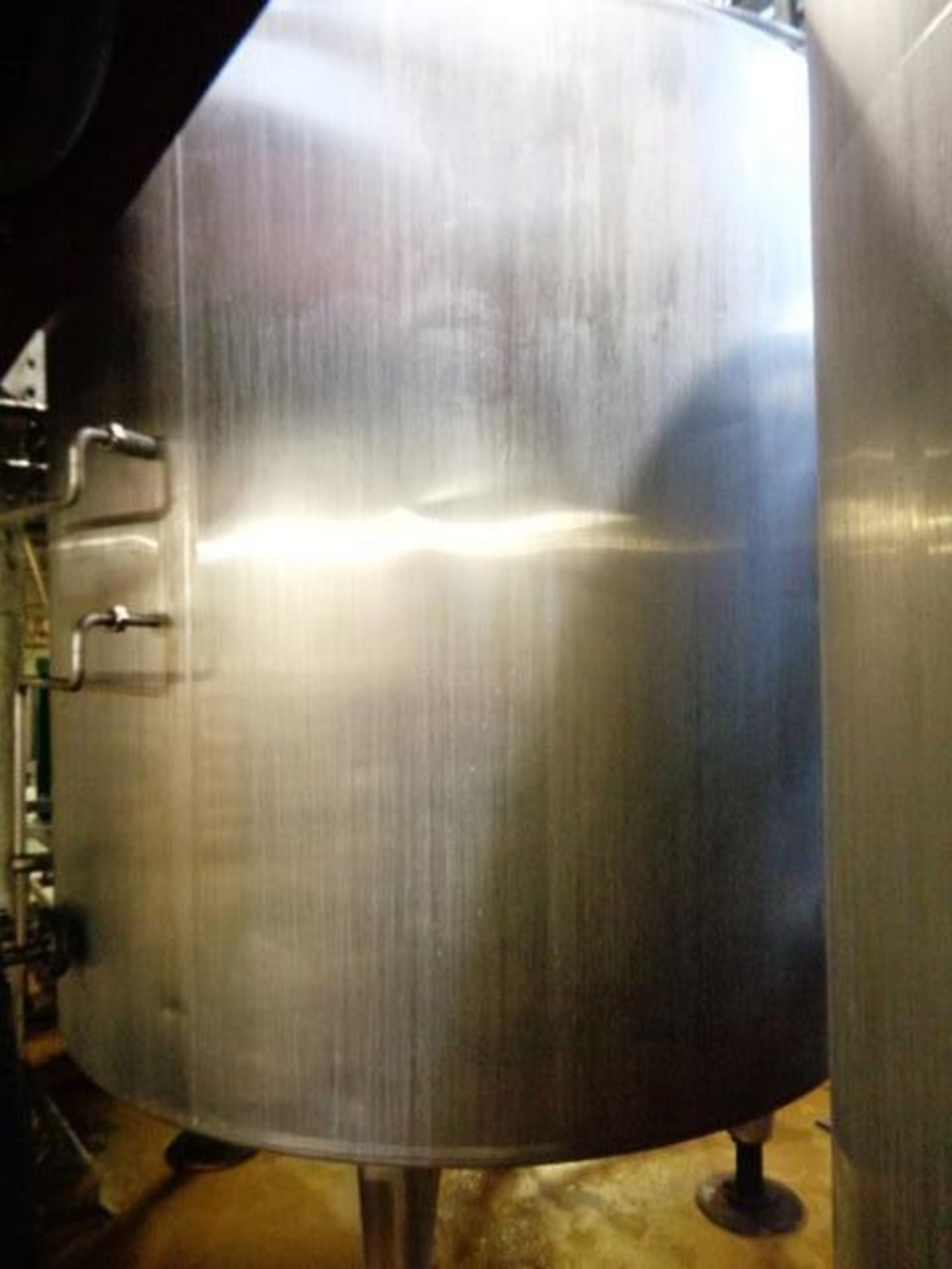 Stainless steel jacketed 40 barrel FV fermenting tank, approx 2400mm dia x 2500mm height (3000mm - Image 4 of 5