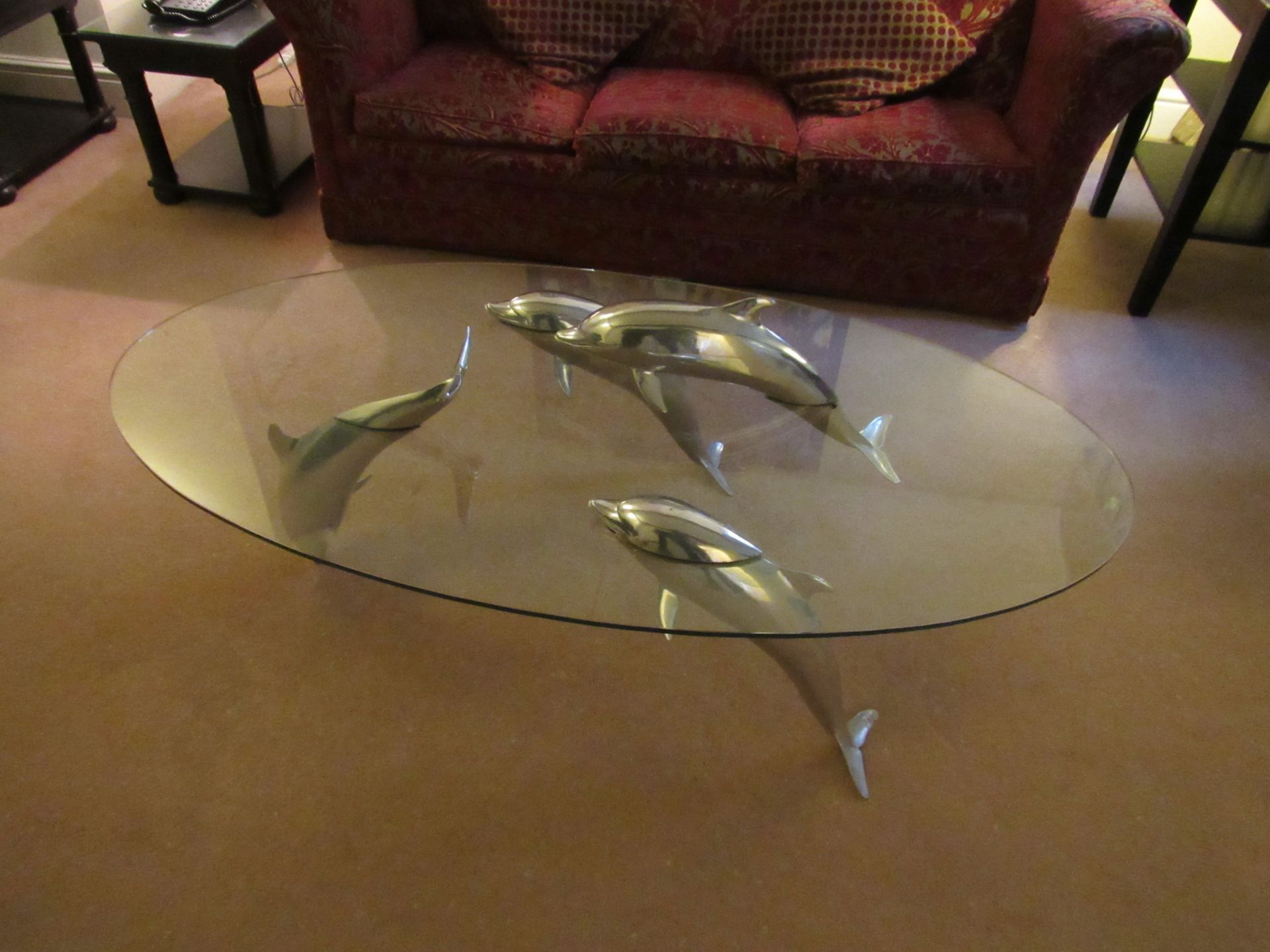 Derek Pearce Studio Dolphin Water Table - Image 5 of 7