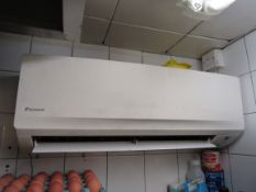 Daikin air conditioning unit (inside and outside)