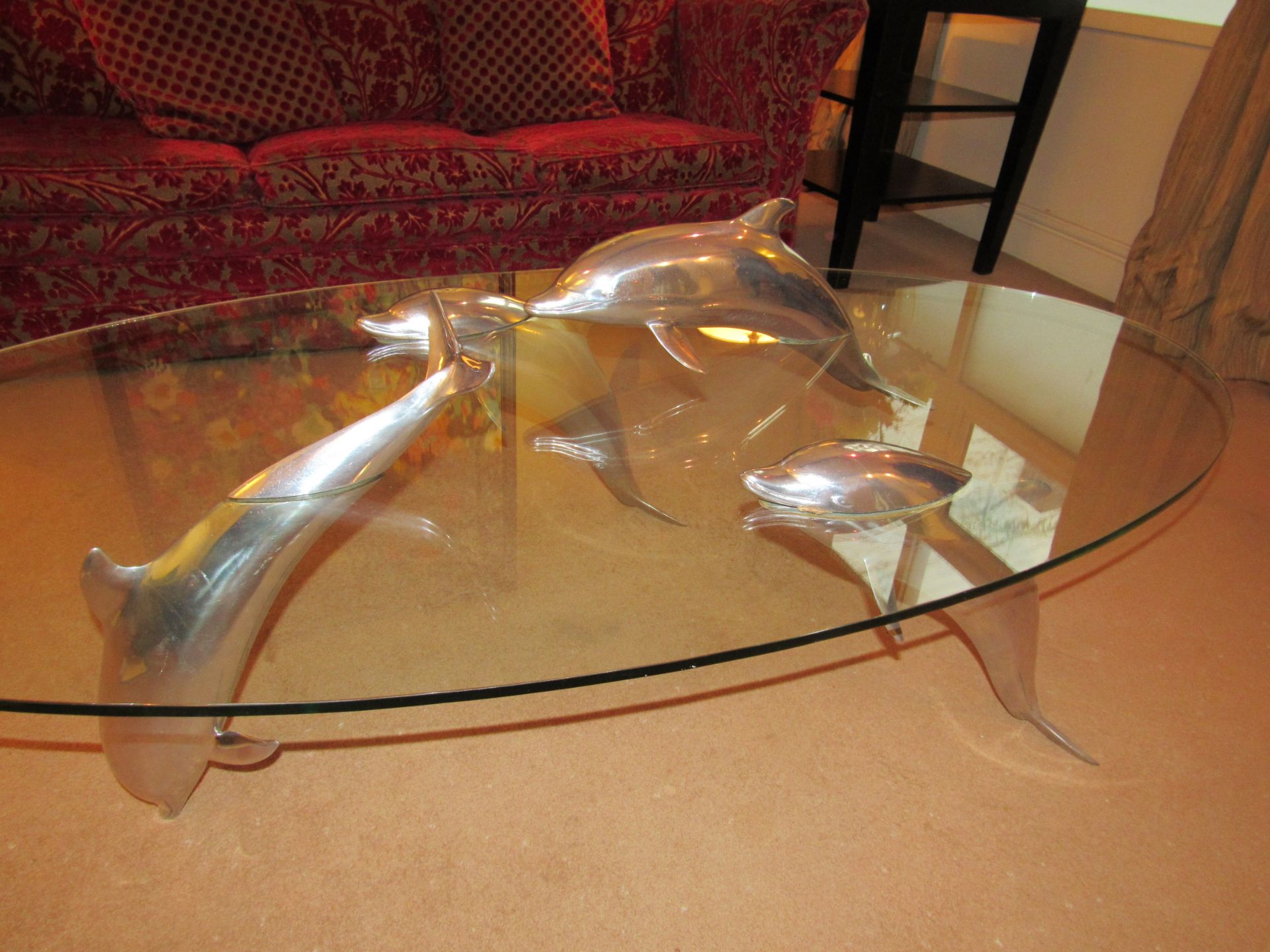 Derek Pearce Studio Dolphin Water Table - Image 3 of 7