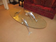 Derek Pearce Studio Dolphin Water Table