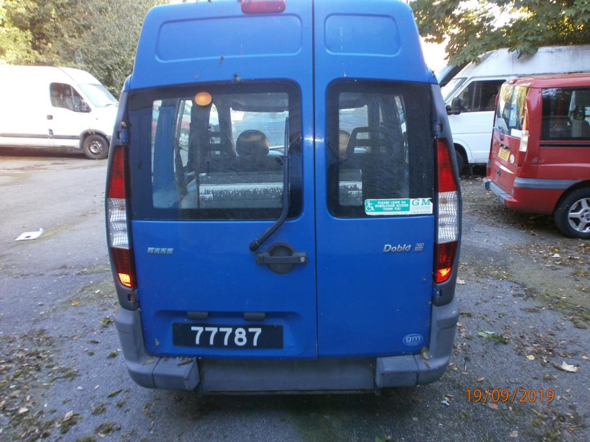 Fiat Doblo SX JTD Wheelchair Enabled 1.9D Van - Image 3 of 5