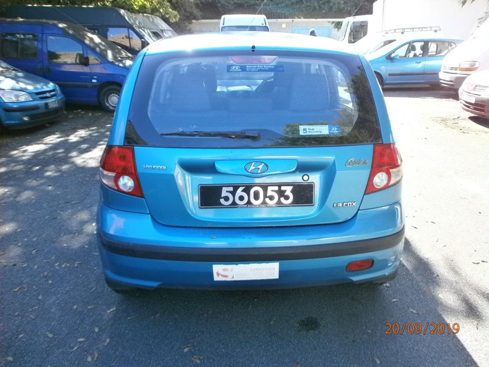 Hyundai Getz 1.3L 5 Door Hatchback - Image 3 of 5