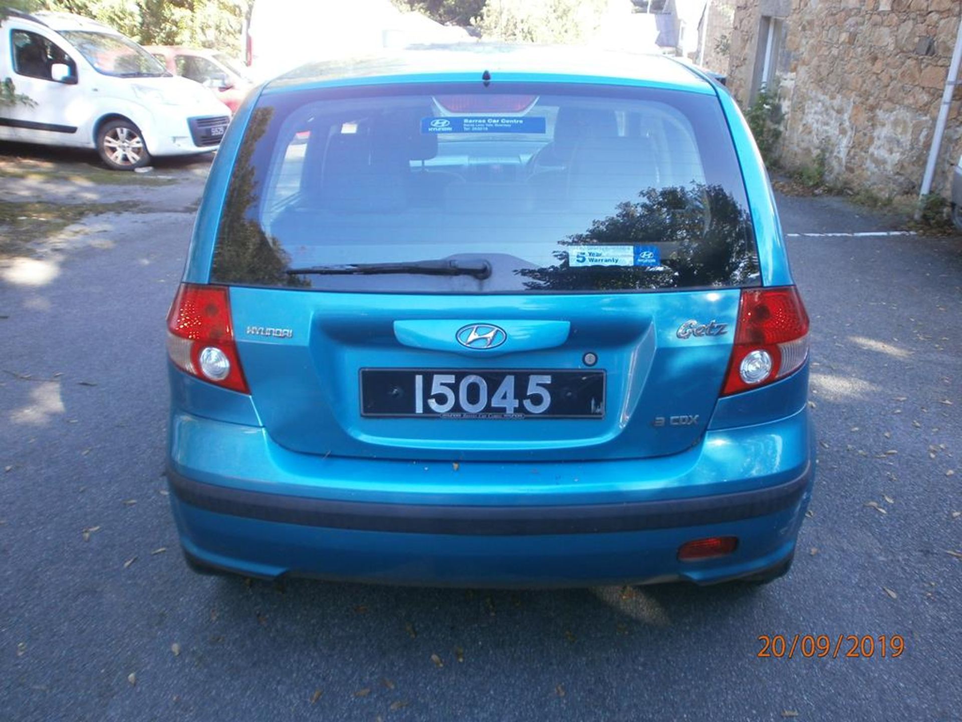 Hyundai Getz 1.3CDX 5 Door Hatchback - Image 3 of 5