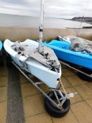 Hartley H12 Roto Mould Sailing Dinghy with Launch Trailer