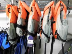 Assortment of child / infant life jackets