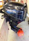 Tohatsu BS15 Four Stroke Outboard Engine, Serial Number 010598AD (2014)