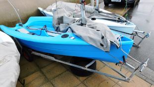 Hartley H12 Roto Mould Sailing Dinghy with Launch Trailer