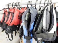 Assortment of childs buoyancy aids