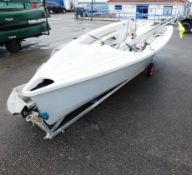 RS Venture 4.9m Sailing Dinghy, Sail Number 196, w