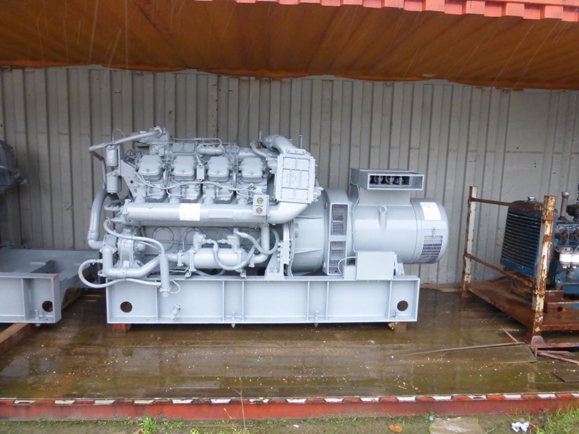 Dale Generators A 470KVA Standby (428KVA Continuous) Skid Mounted Diesel Generator with ...