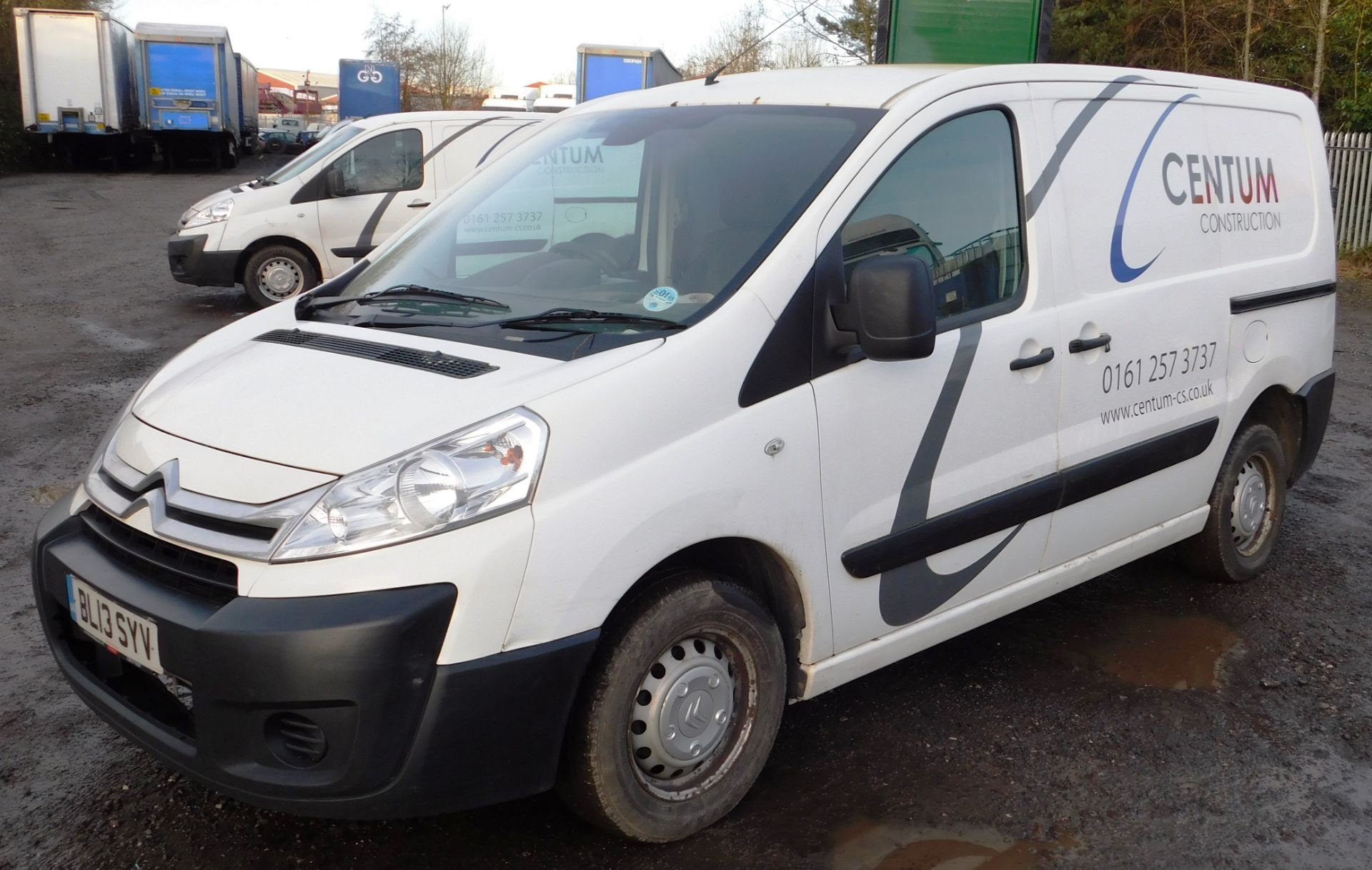 Citroen Dispatch Enterprise L1 Diesel 1000 1.6 Hdi 90 H1 Van, Registration BL13 SYV, Date of