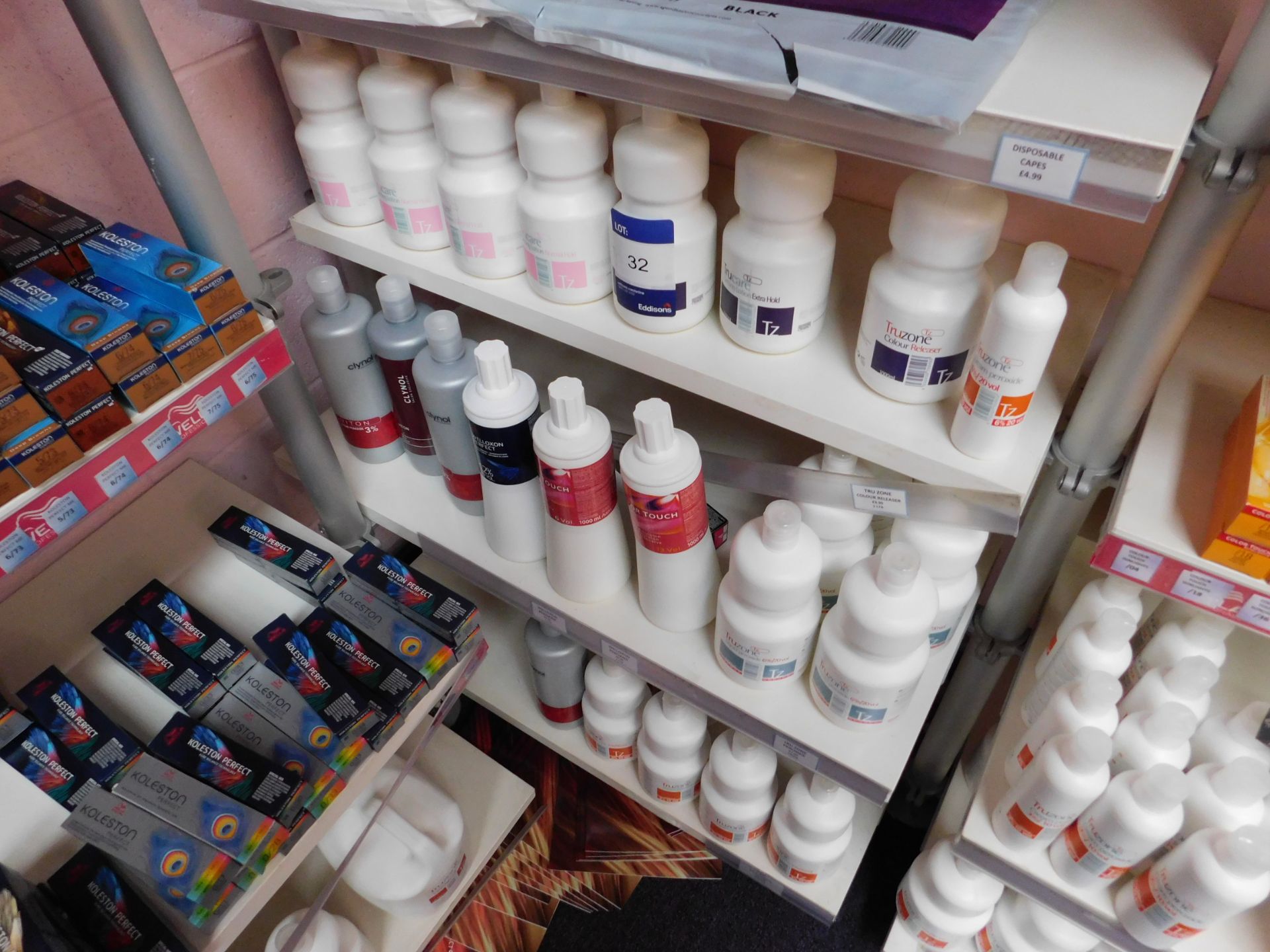 Contents to 1 bay of shop display shelving, to include an assortment of hair colour products - Image 3 of 3