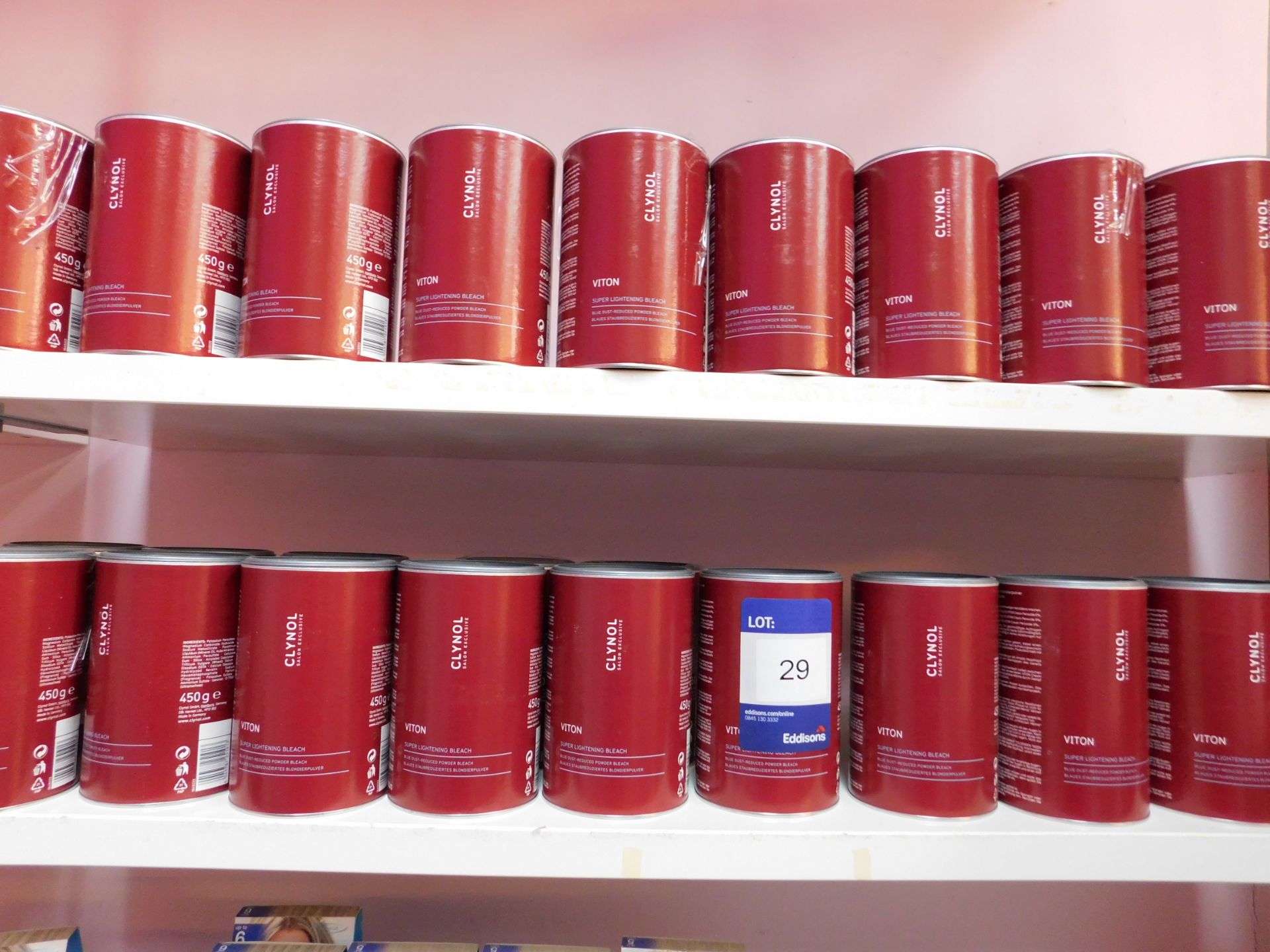 Contents to 1 bay of shop display shelving, to include an assortment of hair colour products - Image 2 of 3