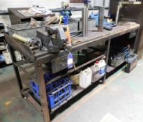 Engineers Bench & Record heavy duty vice