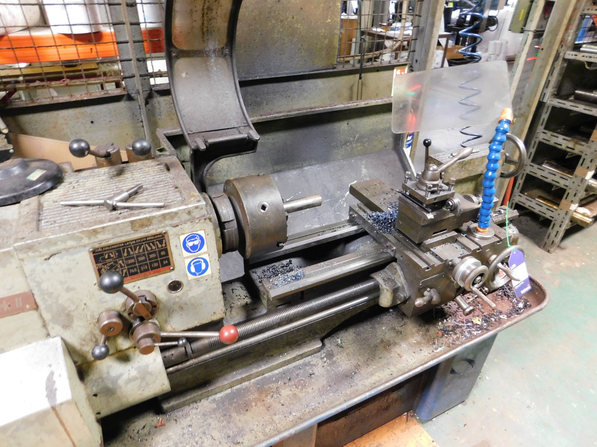 Colchester MKII Gap Bed Lathe *Please note that there is no direct loading access and the machine - Image 2 of 4