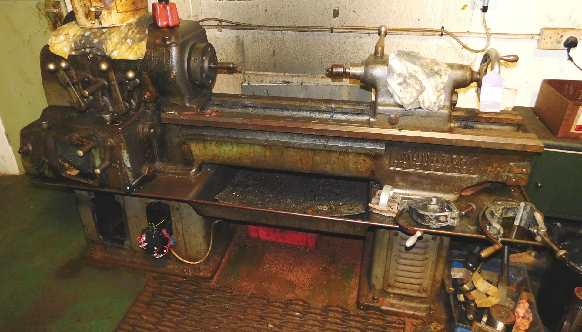 Monarch Lathe *Please note that there is no direct loading access and the machine will require - Image 2 of 2