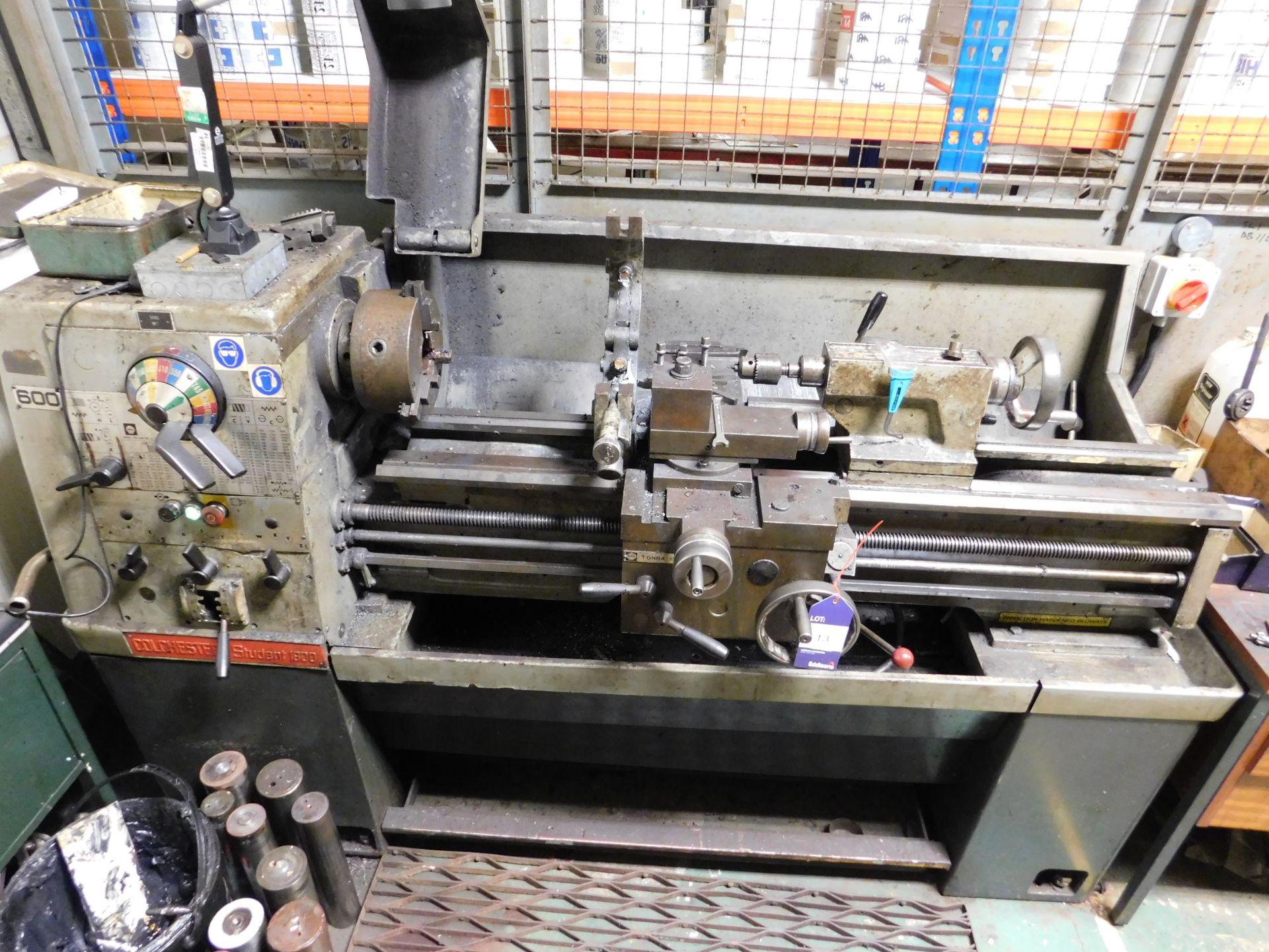 Colchester Student 1800 Gap Bed Lathe Serial Number 03678 *Please note that there is no direct - Image 2 of 3