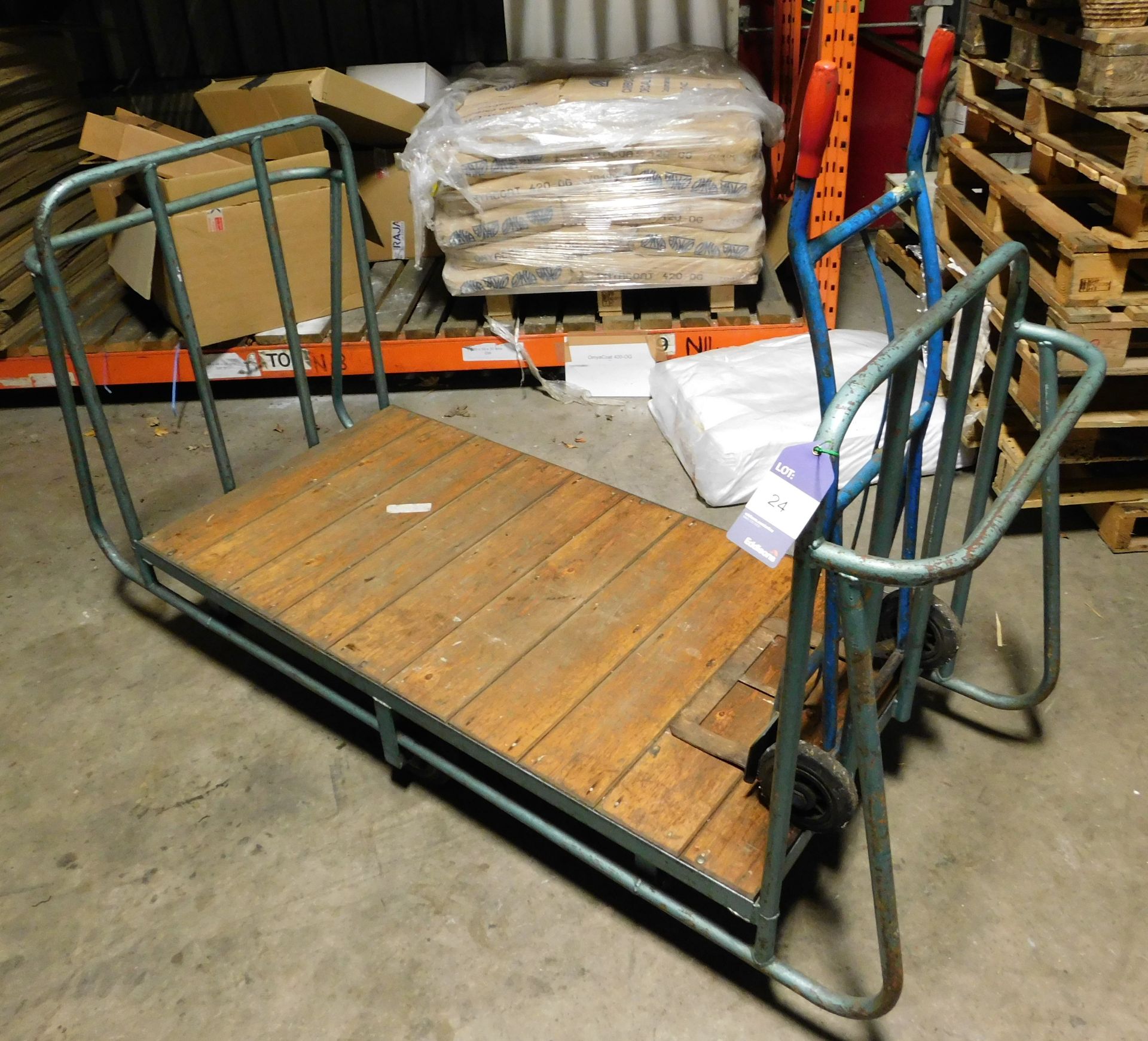 Sack trolley and platform trolley