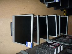 6 x HannsG JC198D Flat Screen Monitors