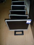 6 x HannsG JC198D Flat Screen Monitors