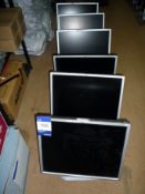 6 x HP LP1965 Flat Screen Monitors