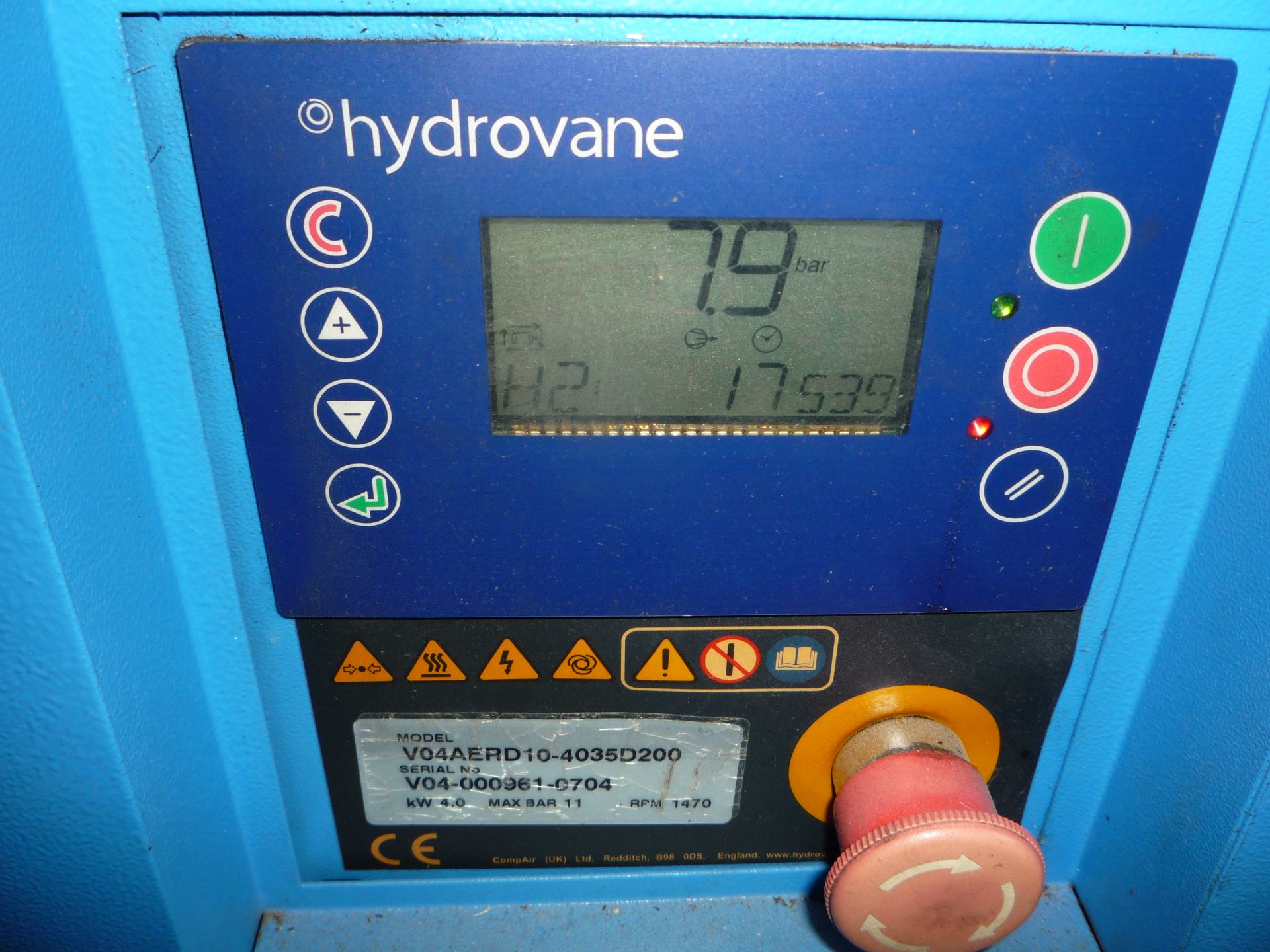 Hydrovane V04AERDIO – 4035D200 Rotary Air Compress - Bild 7 aus 11