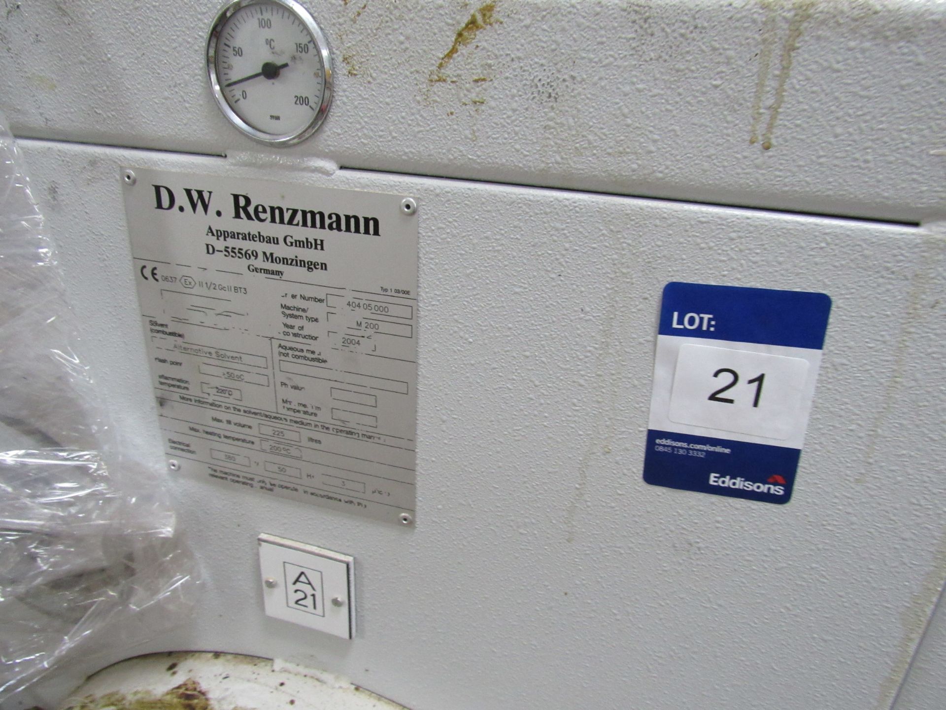 Dupont D.W.Renzmann M200 Solvent Machine, distilla - Bild 2 aus 5