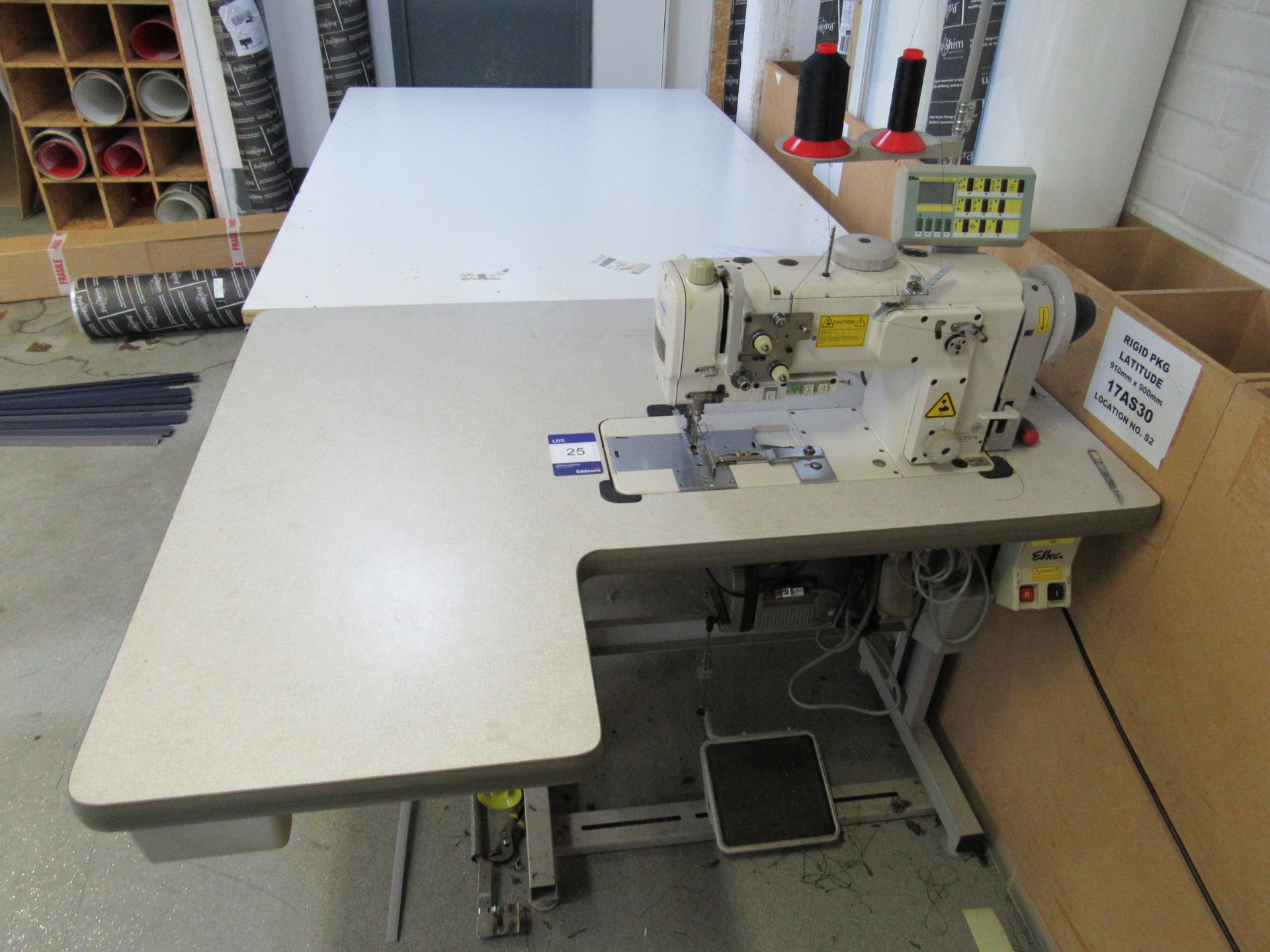 Juki LU-2210-6 Sewing Machine, Serial Number LUOWH - Image 2 of 2